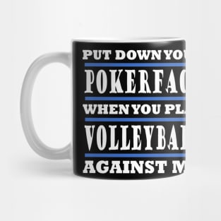 Volleyball Sports Excavators British Sprch Idea Mug